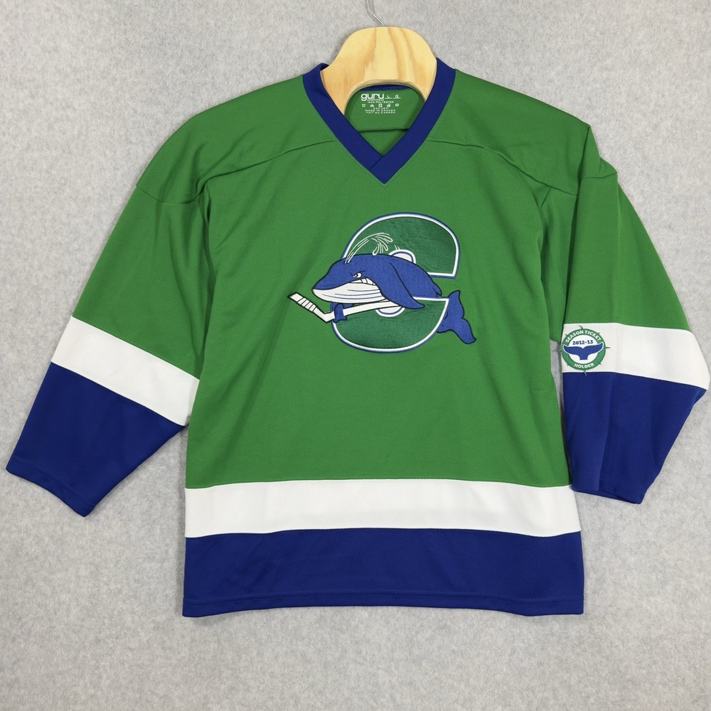 CONNECTICUT WHALE Jersey Adult Large Season Ticket Holder 2012-13‎ Player Signed